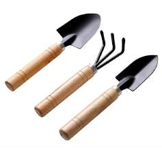 KIT 3 PEÇAS FERRAMENTAS JARDINAGEM
